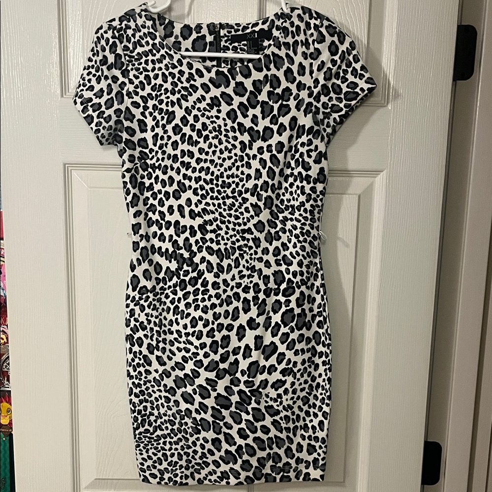 Forever21 Animal Print Mini Dress